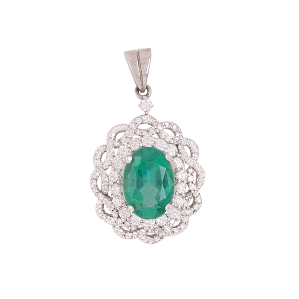 Emerald Pendant – Diamond Industries Jewellery Company